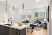 Terrazzo Pendant Lighting & City Skyline Views - Kanvas Apartments