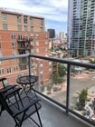 Personal Balcony with furnished patio & city views. - 427 9th Ave Condo Unit 907