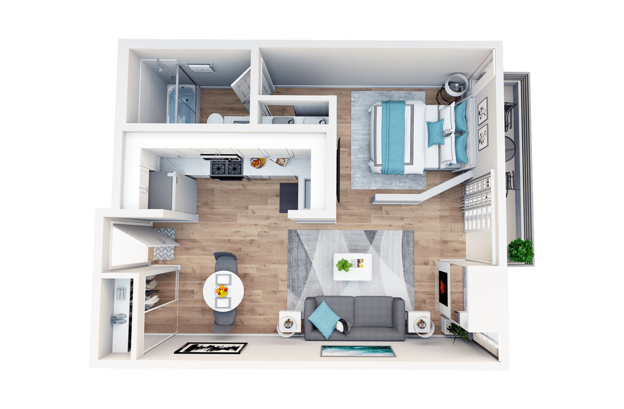 Floor Plan - Studio