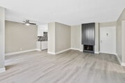2BR, 2BA - 1,018SF - Living Room - Azul Apartments