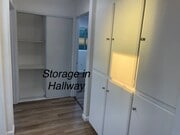 Hallway with lots of storage space - 2290 Lewis Ave Apartments Unit 1