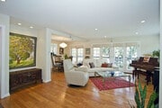 Living Room - 810 Stanford St Townhome