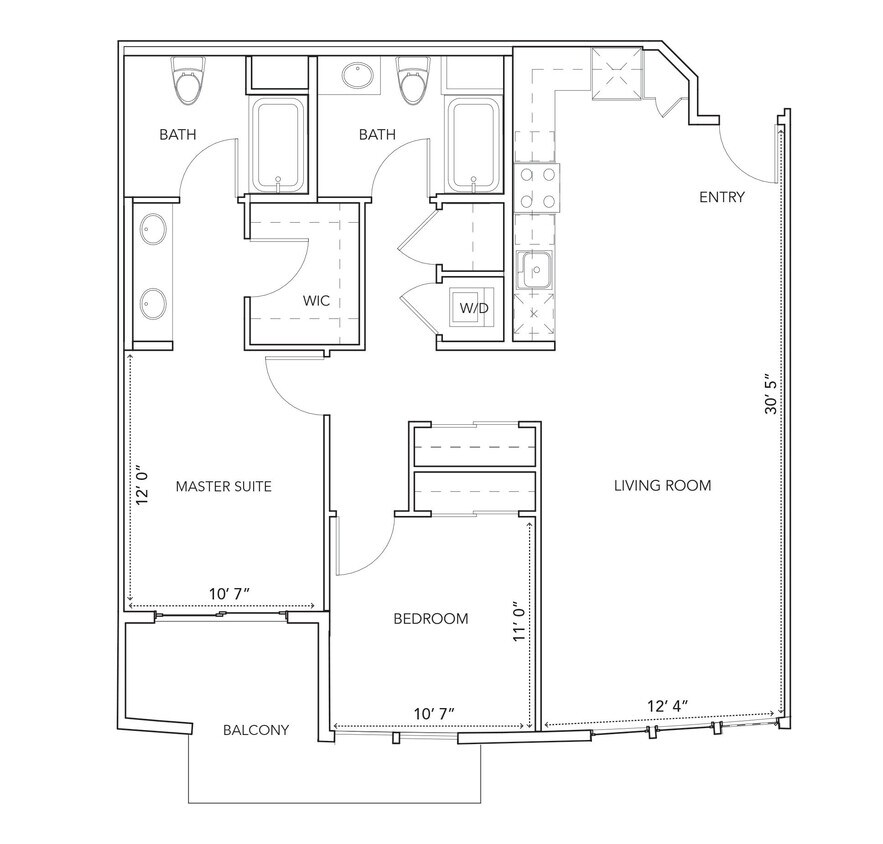 2C.1.jpg - Two Bedroom