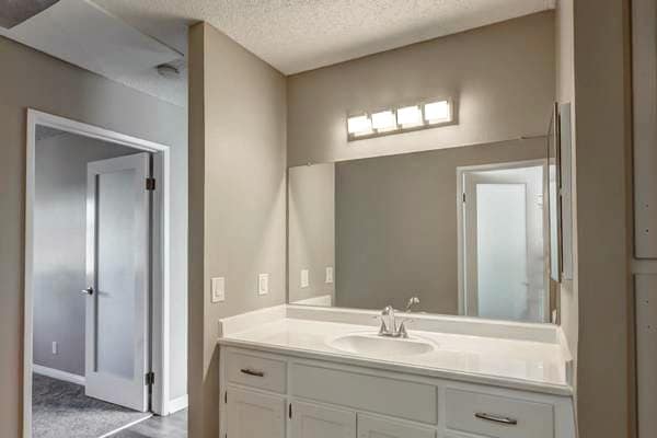 Unit Interior Example - Vanity - Sycamore Pines Apartments