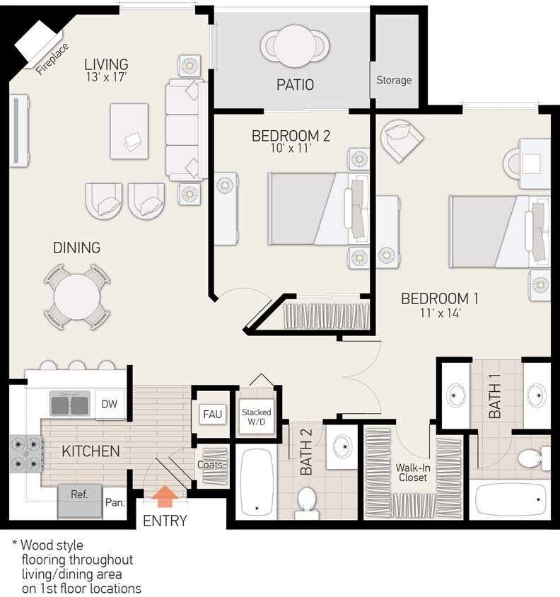 Floor Plan - Plan K