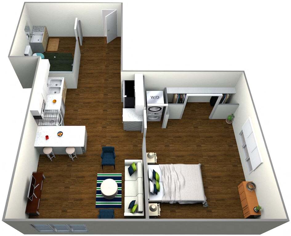 Floor Plan - Studio A