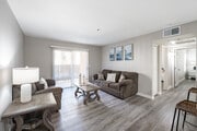2BR, 2BA - 803SF - Living Room - Maple Hill Apartments