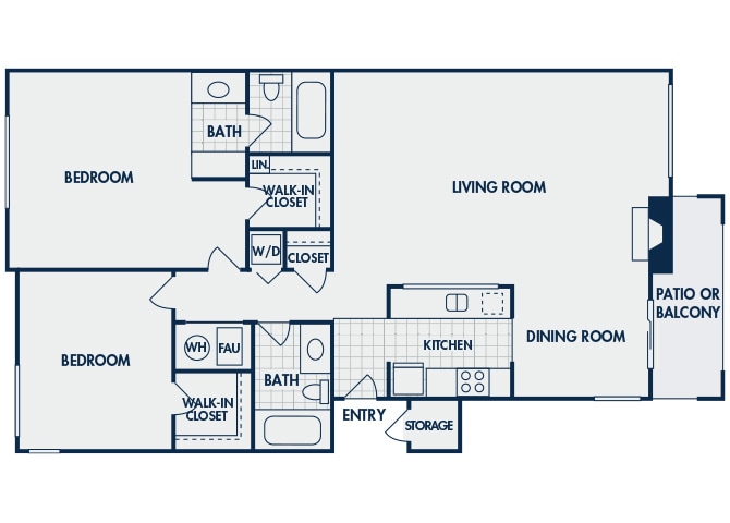 Floor Plan - B1a (Lassen)