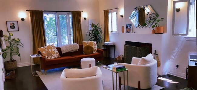 living room - 6360 Orange St Unit 2