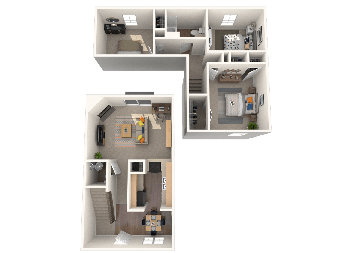 Floor Plan - French Quarter