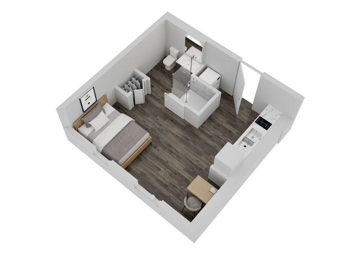 Floor Plan - Luxury Living at 1408 Jefferson