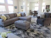 Living room & formal dining room - 4415 Ahoy Ln Townhome
