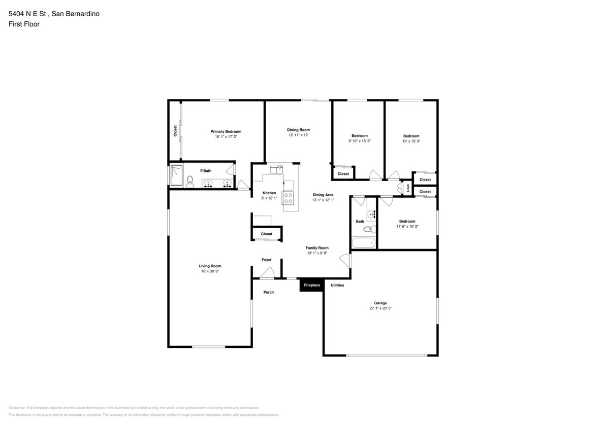 3D Tour - 5404 N E St House