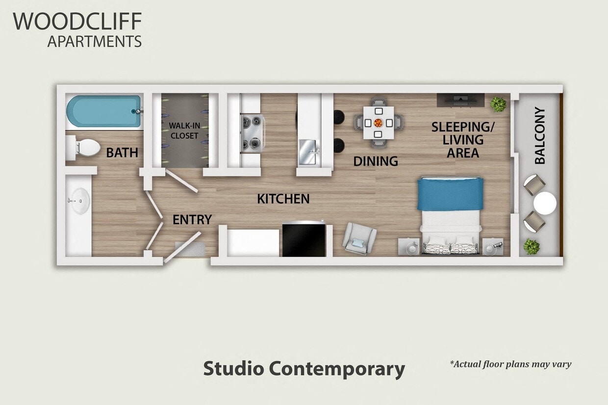 Floor Plan - Studio Contemporary