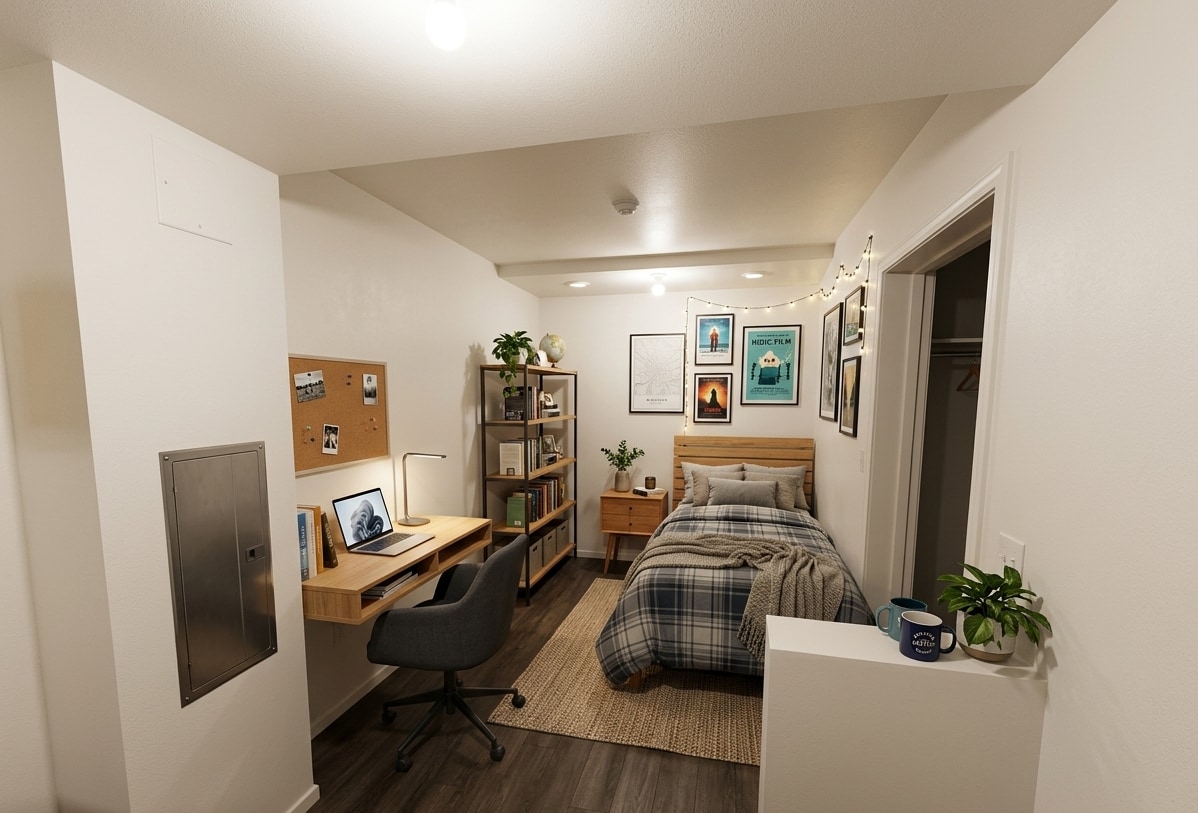 Floor Plan - 1 Beds, 1 Baths