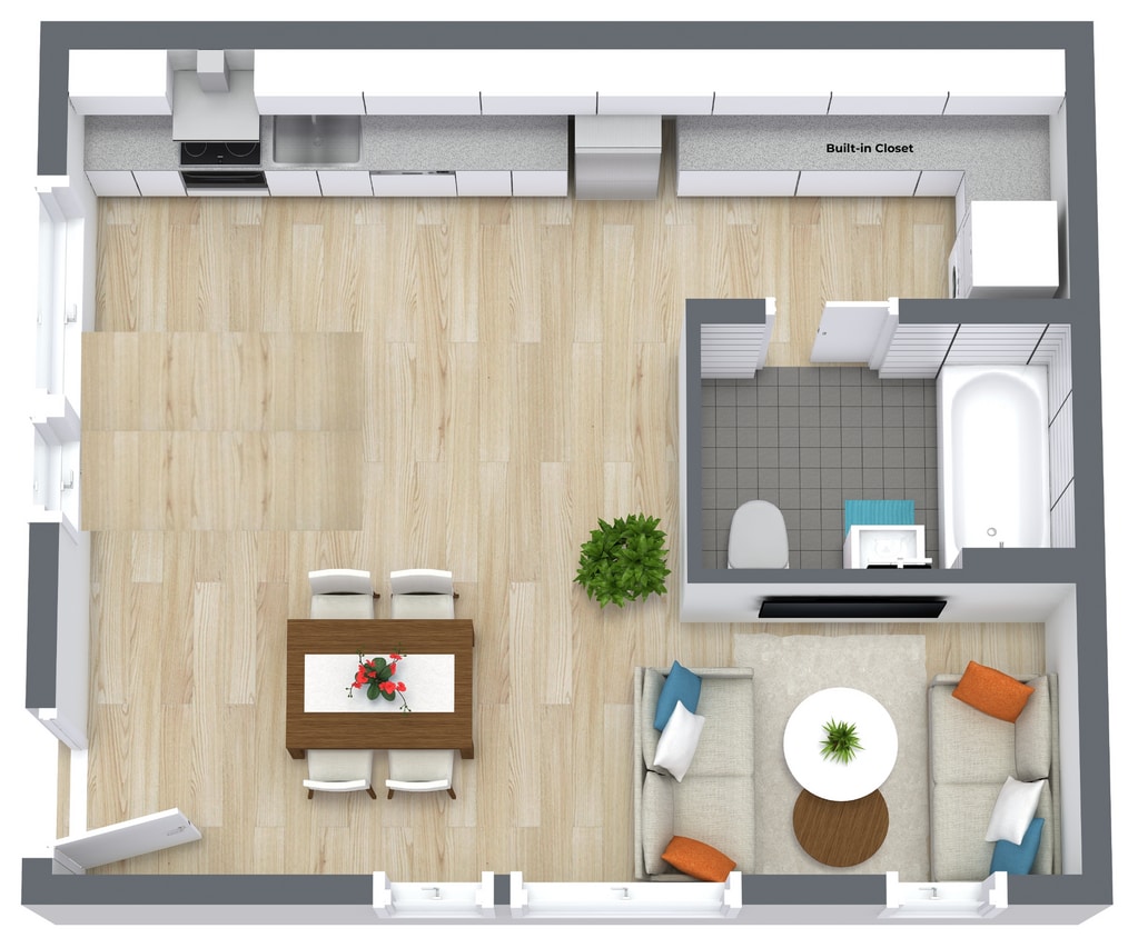 Floor Plan - Studio | 703