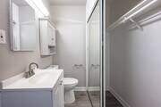 Studio - 365SF - Bathroom - Twin Palms Apartments