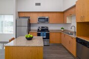2BR, 2BA - 1,168 SF - Kitchen - City Plaza Apartments