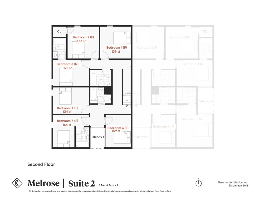 6 Bed 4 Bath - A - Private Bedroom in a Shared 6 Bed 4 Bath - A