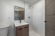 2BR, 2BA - 875SF - Primary Bathroom - Fedora Flats