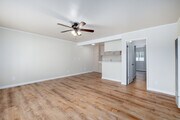 1BR, 1BA - 700SF - Living Room - 14624 Gault St