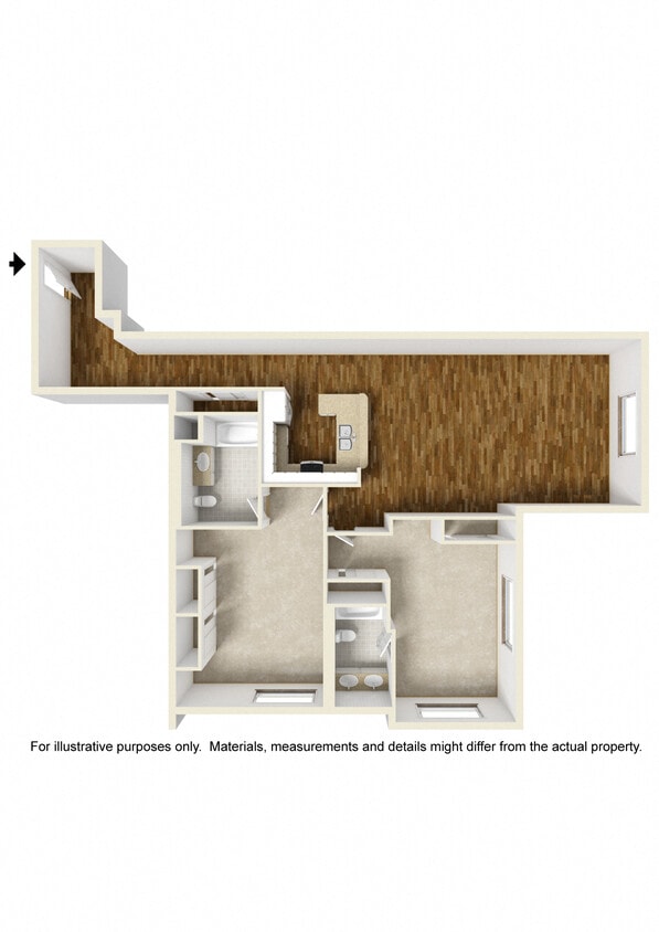 Floor Plan - Floor Plan 22f  (Shared Room)