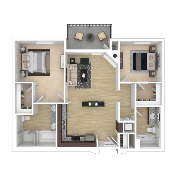 2x2x1164_169784.png - Two Bedroom/Two Bath G