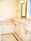Master bath dual sinks - 1540 S Bentley Ave