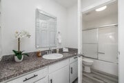 2BR, 2BA - 912SF - Bathroom - 825 S. Hobart Blvd. Unit 213