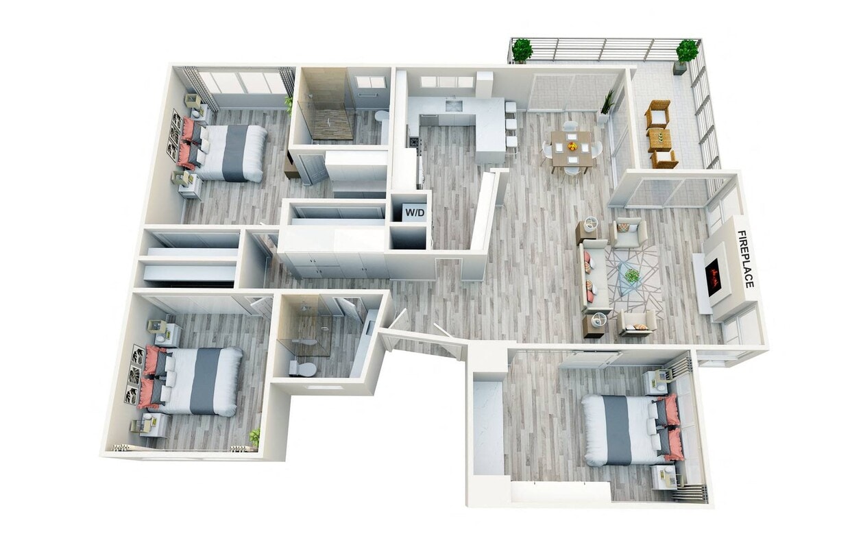 Floor Plan - Junior 3x2