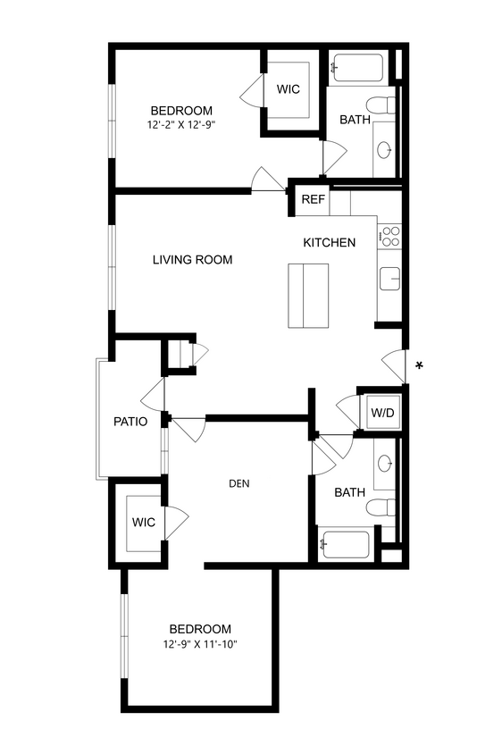 Floor Plan - B1BD