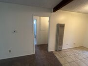Hallway leading to bedrooms, bathrooms and laundry area - 3262 Montrose Ave Unit A