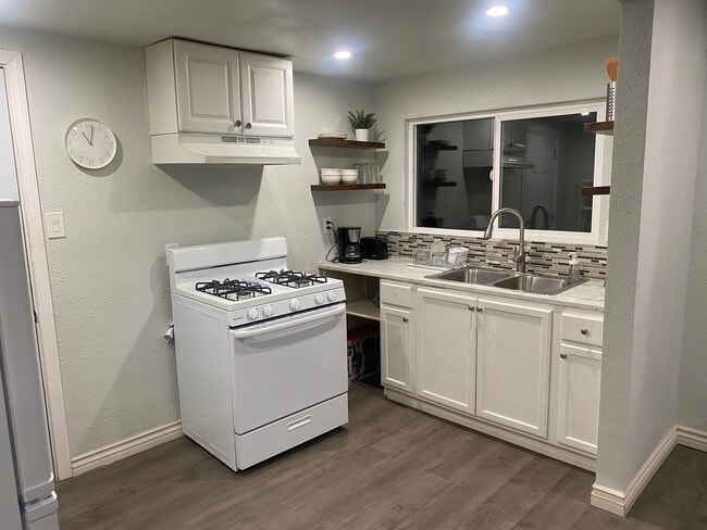 Curtains have been added that match the others - 18173 Brightman Ave Unit A