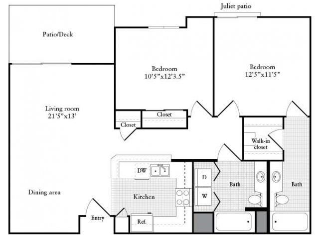Floor Plan - 1007