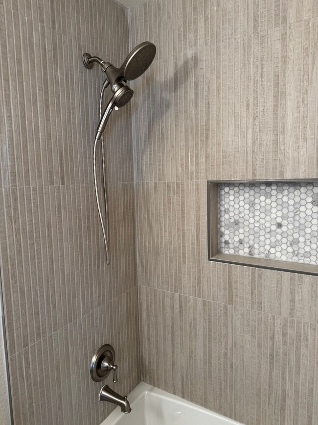 Custom remodeled shower - 3776 Alabama St Condo Unit C308