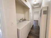 hallway- washer/ dryer - 4825 Pickford St Unit Pickford Back
