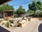 Gazebo sitting area and lovely yard to relax in. - 17961 Lull St House