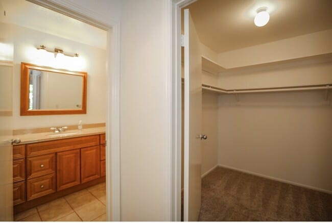 Walk in Closet and Master Bath - The Westwood Bentley Unit 303 Unit 303