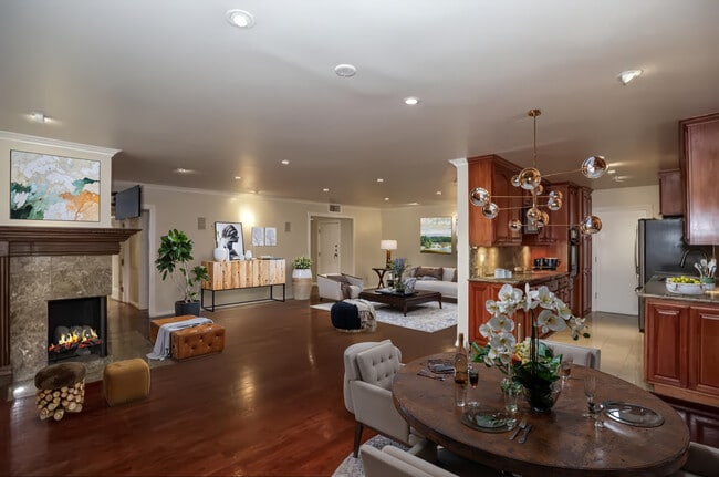 From Dining viewing Living Room - 11970 Montana Ave Unit 114