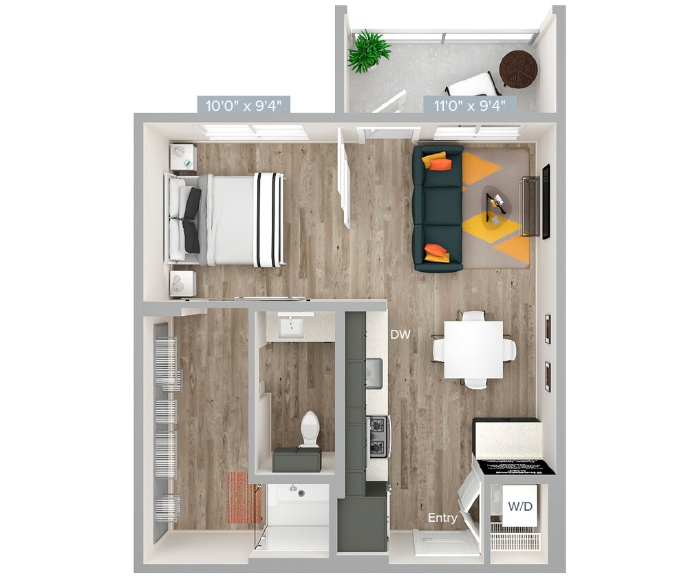 Floor Plan - A1-534