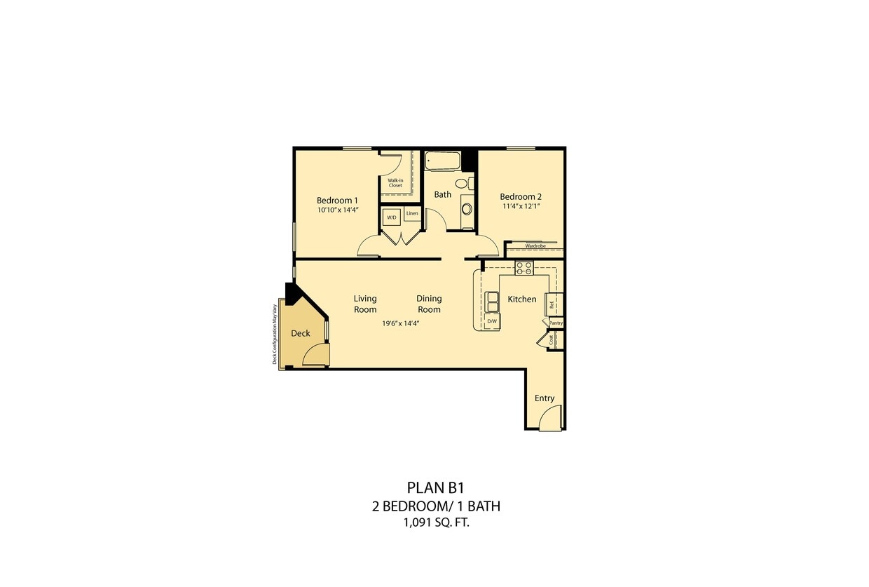 Floor Plan - Plan B1