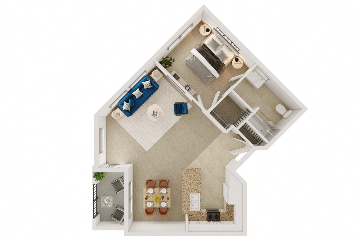 Floor Plan - Unit 1X
