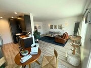 Living room and kitchen unit 5 - 2645 28th St Apartments