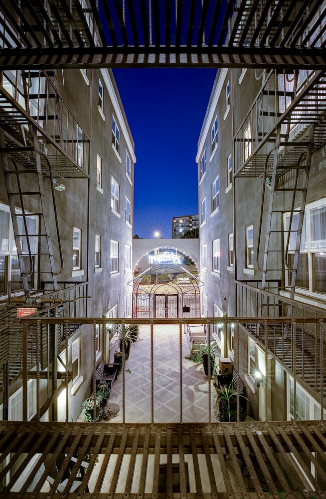 View from fire escape - The Marquis