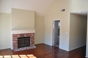 Primary bedroom with fireplace - 1713 Goodman Ave House