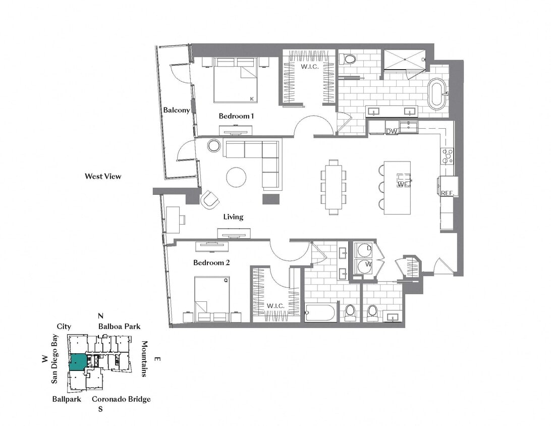 Floor Plan - Point Loma