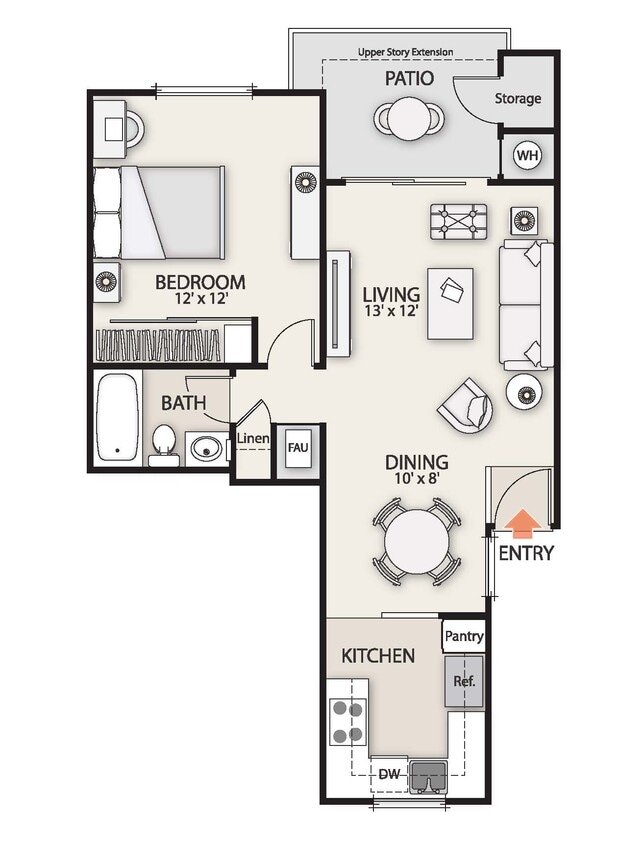 Floor Plan - Cornell - Plan B