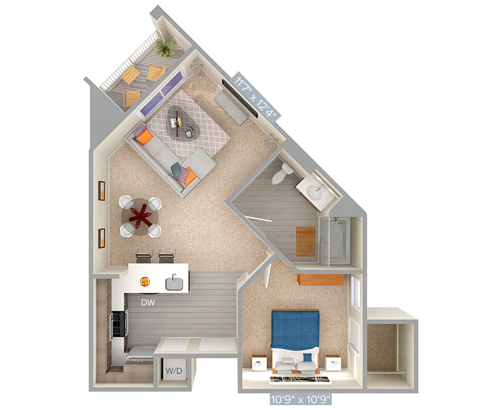 Floor Plan - S2-1-704sq