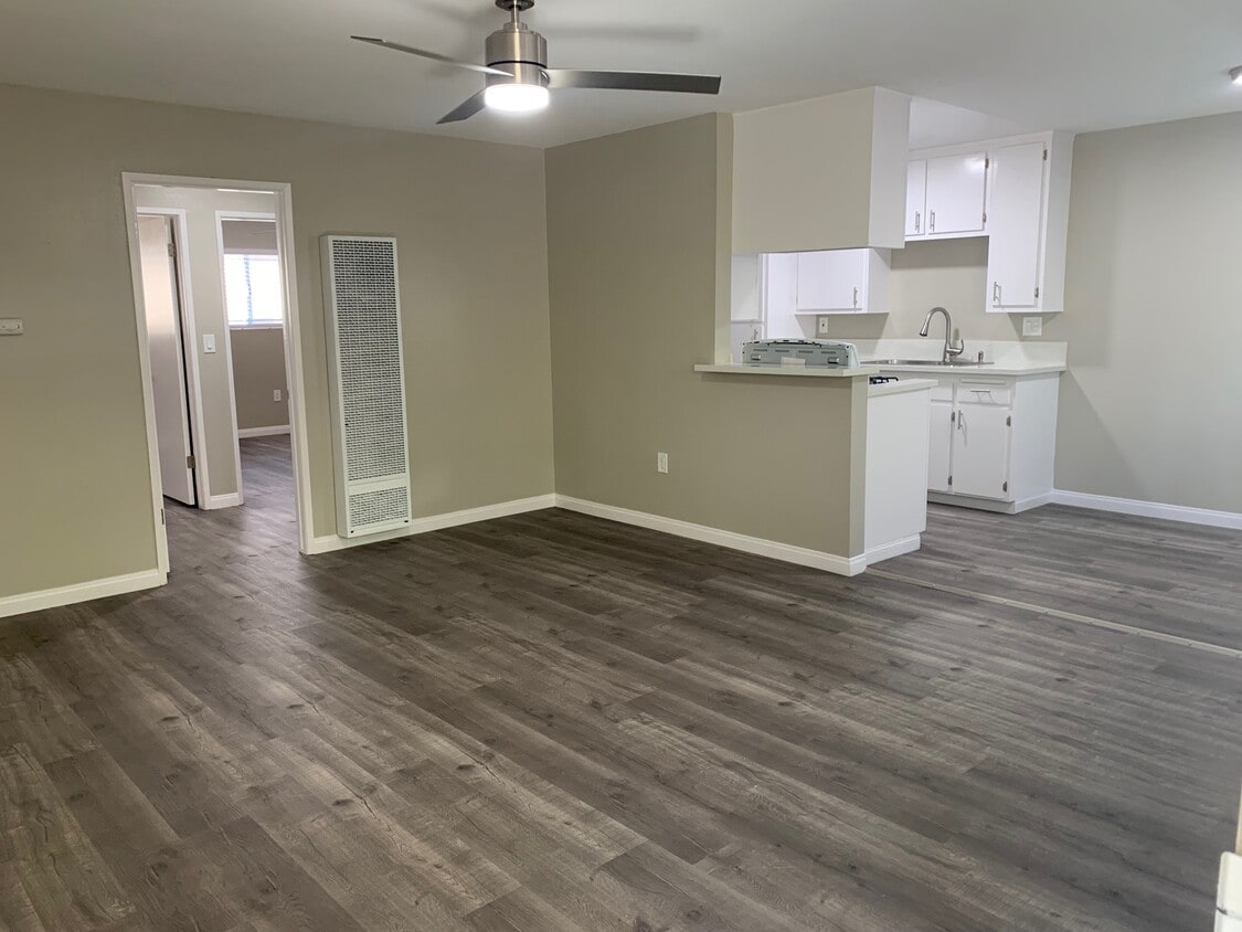 Floor Plan - 2 bed 1 bath