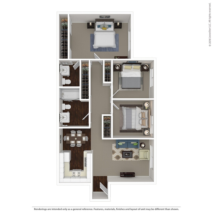 Floor Plan - Extra Large 3 Bed 1.5 Bath